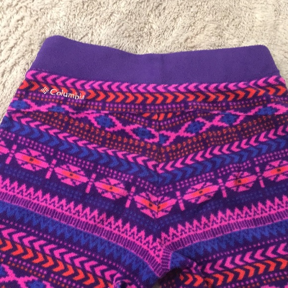 Girls Columbia fleece pants - Picture 2 of 3